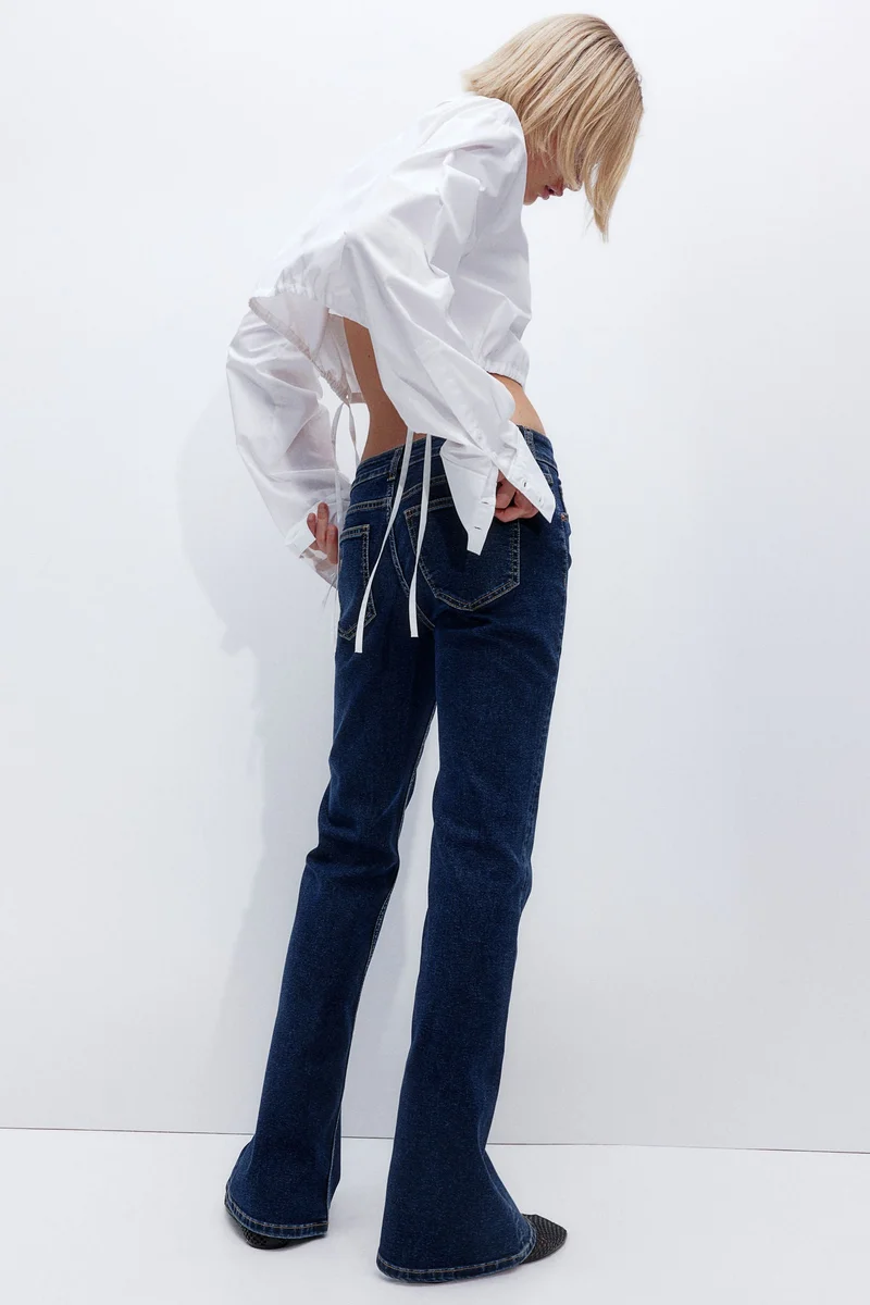 اتش اند ام Flared Low Jeans