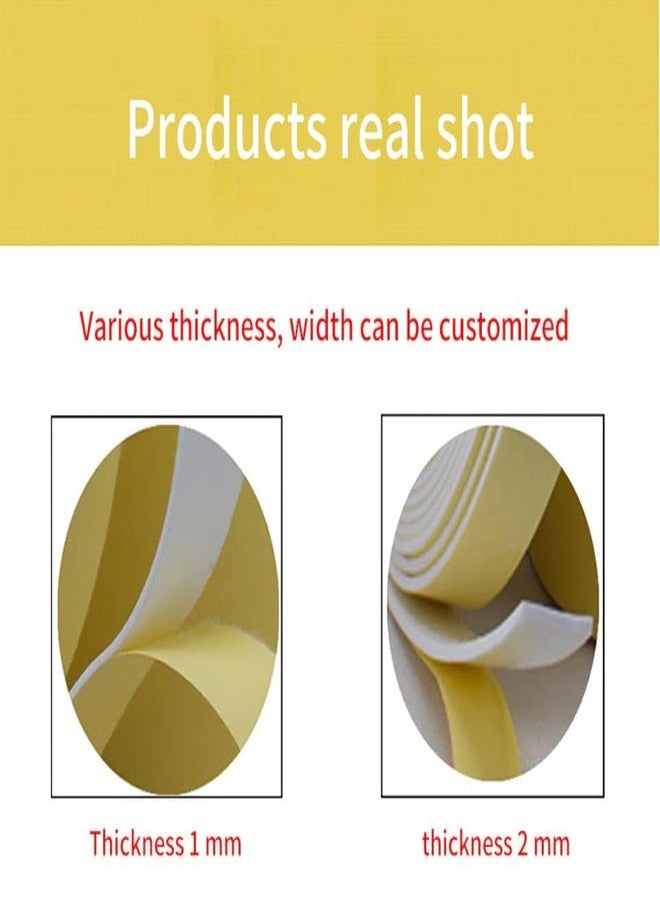 ANKEV شريط لاصق مزدوج الجوانب من ANKEV مصنوع من رغوة الأكريليك، مناسب للجدران، والأعمال الحرفية، والأثاث، والورق، والخطافات، متعدد الاستخدامات، للمنزل، والمكتب، ومشاريع DIY، مثالي للتركيب، مقاس 1 بوصة × 3 أمتار (عبوة من قطعتين). - Image 5