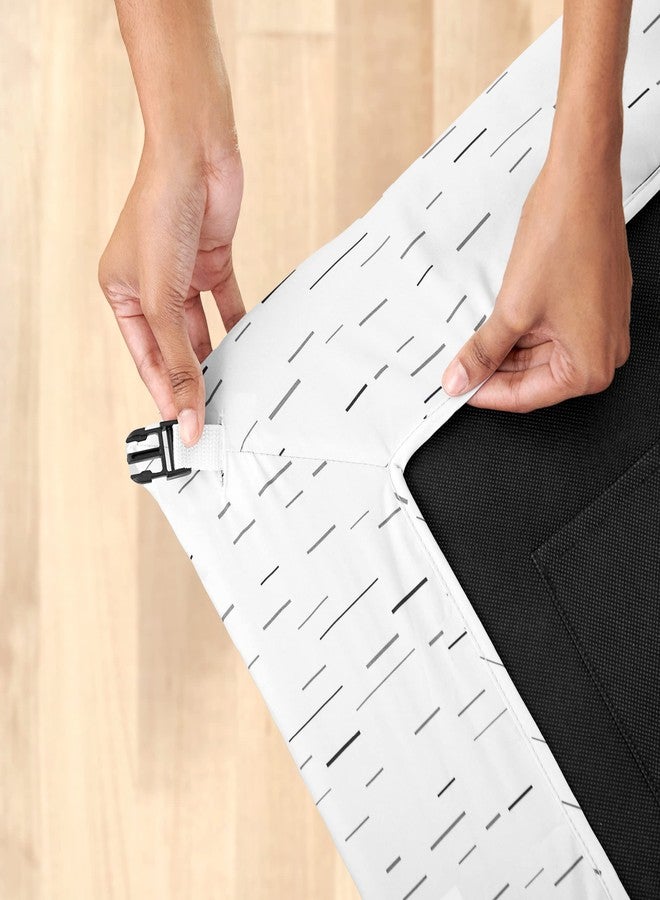 Chicco Alfa Lite Playard Sheets - White Sketch | White - Image 3