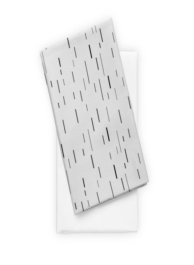 Chicco Alfa Lite Playard Sheets - White Sketch | White - Image 1