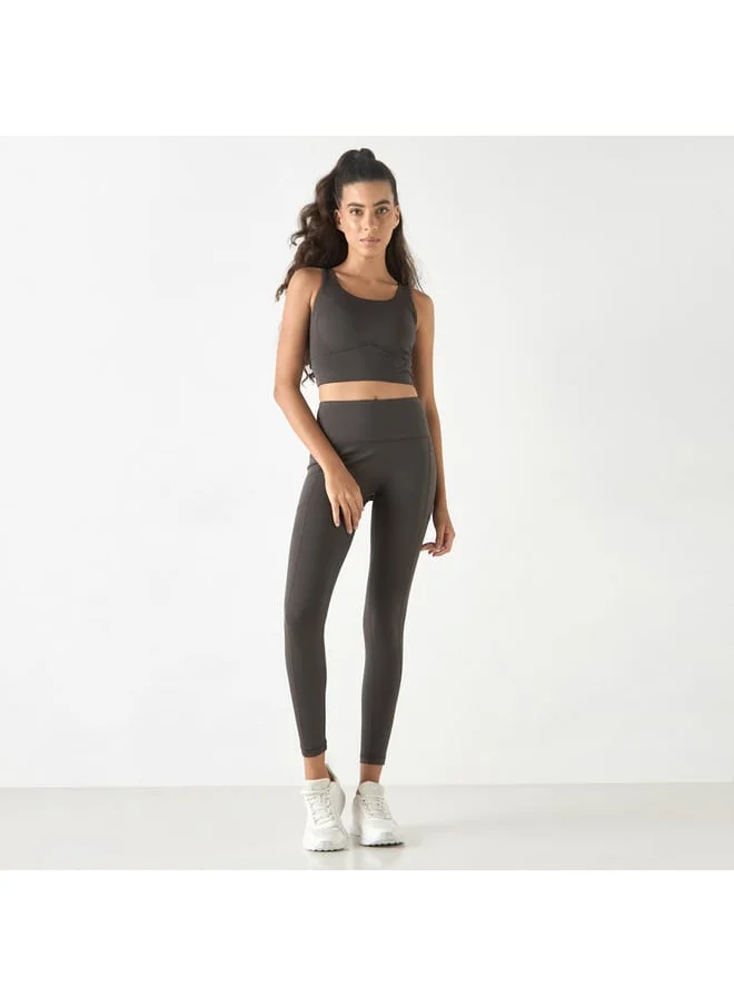 Kappa Kappa Leggings with Pockets and Elasticated Waistband