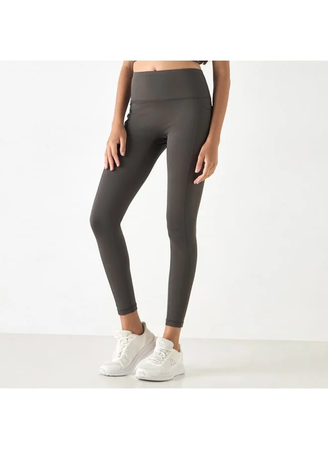 Kappa Kappa Leggings with Pockets and Elasticated Waistband