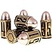 lynx Bullet Metal Dice Set Six Brass D6 Dices Great for DND Warhammer 40k Role Playing Homebrews DD Great RPGDungeons and DragonsD and D Accessories Gifts Can Use with Dice TrayTower - Image 2