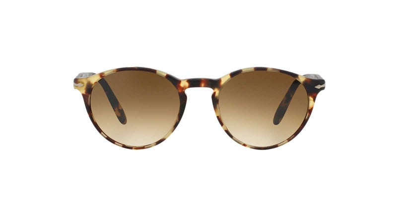 Persol PO3092SM Steve McQueen Round Sunglasses, Tobacco Virginia/Brown Gradient, 50 mm - Image 2