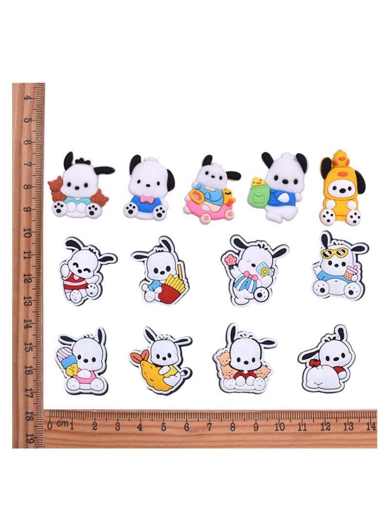 KASTWAVE 41 Pcs Shoe Decoration Charms for Clogs Sandals, Lovely Sanrio Shoe Accessories Charms for Girls Party Favors Gifts - Image 3