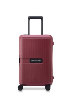 DELSEY Securitech By Delsey Stone Hardcase Double wheel trolley 55cm Burgundy  - Image 1