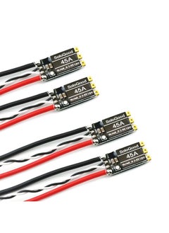 SoloGood 4Pcs 45A Esc 2-6S Brushless Esc Lipo Blheli_S Brushless Electronic Speed Controller 45A Support D-Shot 150/300/600 For Rc Fpv Quadcopter  - Image 1