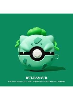 For XiaomiRedmi Buds5 Pro Earphone Protective Cover Red Mi Buds4 Cartoon Silicone Wireless Bluetooth Shell-Color:Silicone Soft Shell-green Seed-Model:For XiaomiBuds 4 Pro (protective Case)