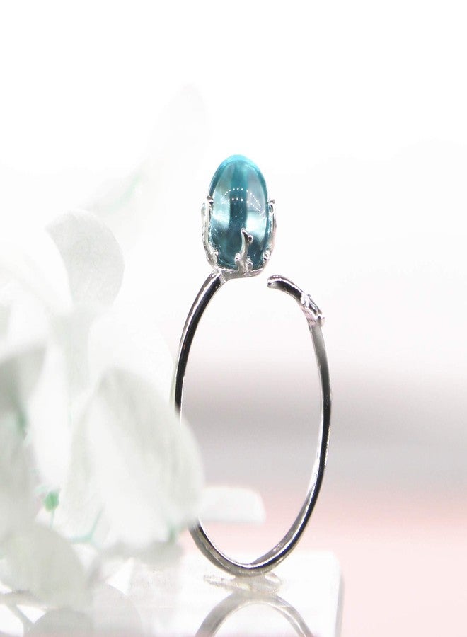 Helen de Lete Mermaid In Deep Ocean 925 Sterling Silver Open Ring for Women - Image 5