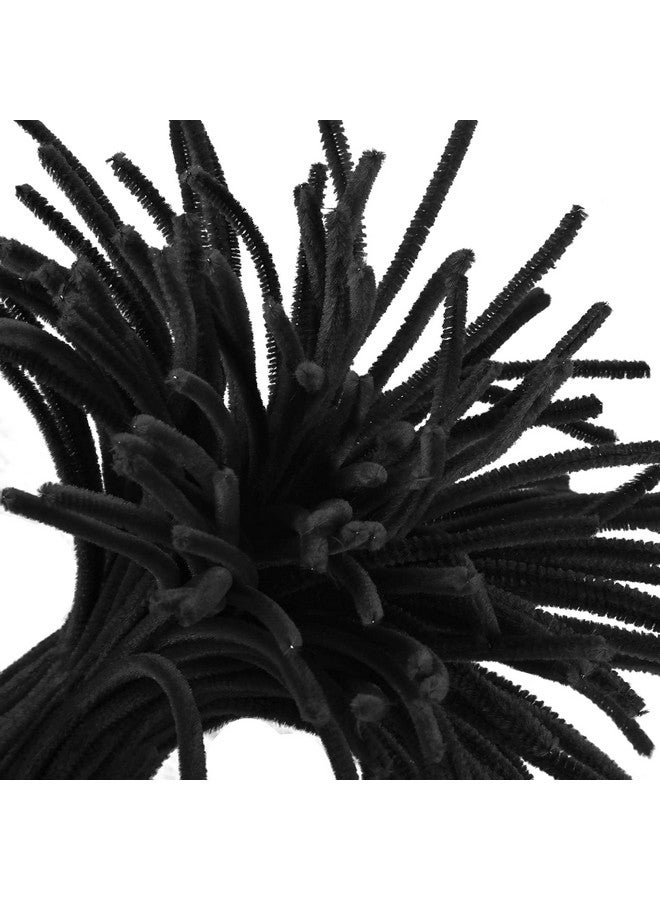 Cuttte Pipe Cleaners Craft Supplies 300Pcs Black Pipe Cleaners Chenille Stems For Craft Kids Diy Art Supplies (6 Mm X 12 Inch) - Image 3