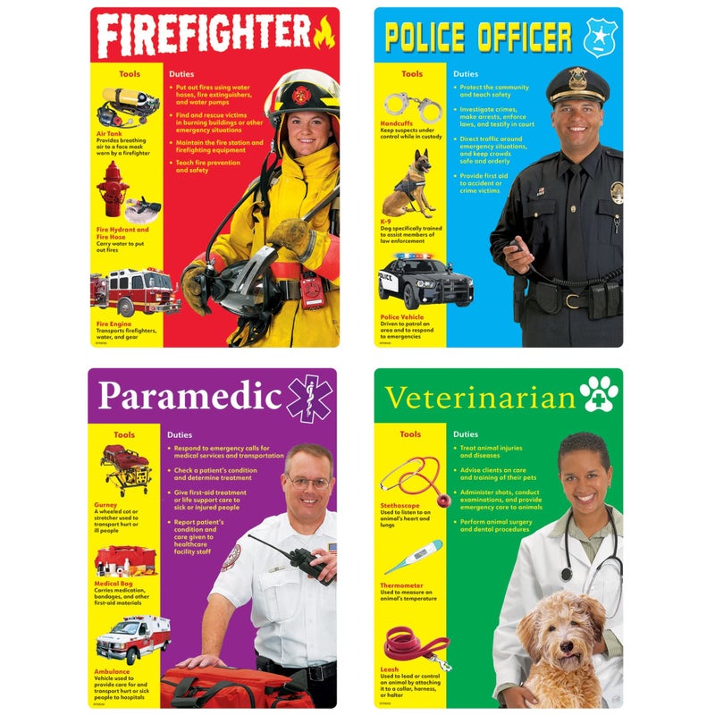 TREND Community Helpers Learning Set 16 pcs - Image 2