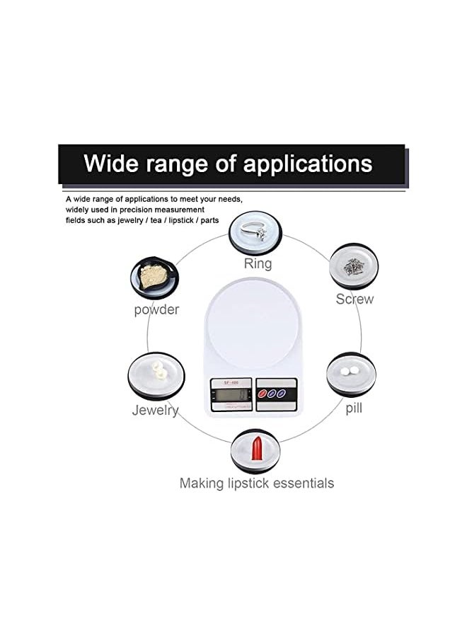 VIO Digital Kitchen Scale Multipurpose Portable Electronic Digital Weighing Scale Weight Machine With Back light LCD Display  - Image 3
