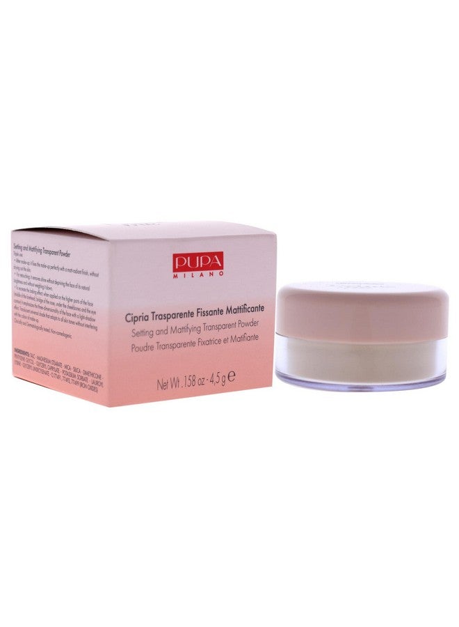 PUPA Milano Prime Me Loose Powder 001 Translucent Lightweight Mineral Finishing Powder Formula To Brighten And Blur Oily Skin Erases Pores And Removes Excess Shine Cake And Flake Free 0.1 Oz - Image 4