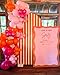 Beaumode Pink Orange Rose Balloon Arch Garland Kit for Tropical Summer Bridal shower Birthday Aperol Spritz Love at First Spritz Bachelorette Party Decoration Pink Orange Rose - Image 4