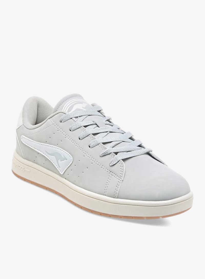 كانغاروس أحذية رياضية نسائية برباط وتفاصيل شعار - Image 1