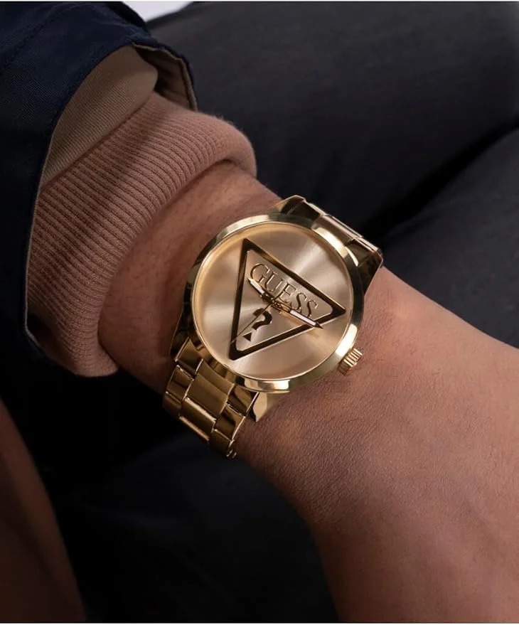 جس GUESS GW0782G1 Men's Watch Analogue Japanese Quartz Movement with Stainless Steel Strap