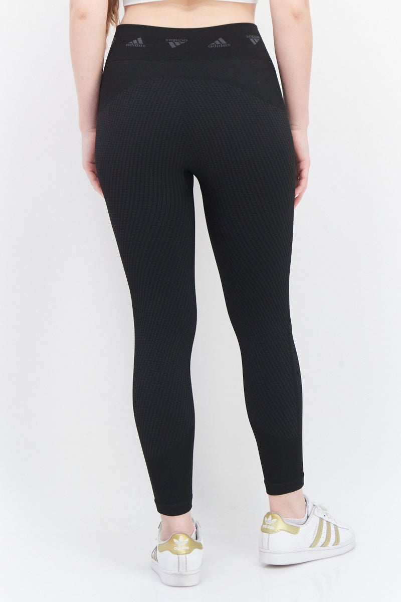 Adidas Women Sportswear Fit Training Tights, Black - Image 2