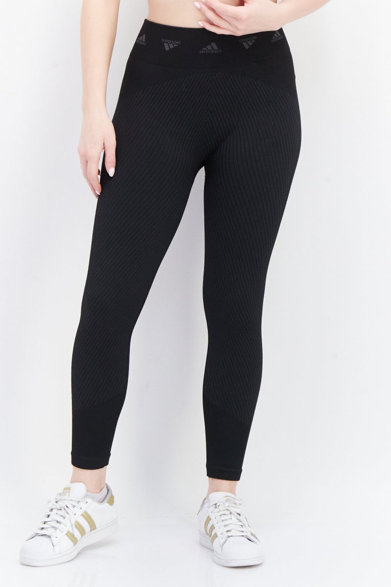 Adidas Women Sportswear Fit Training Tights, Black - Image 1