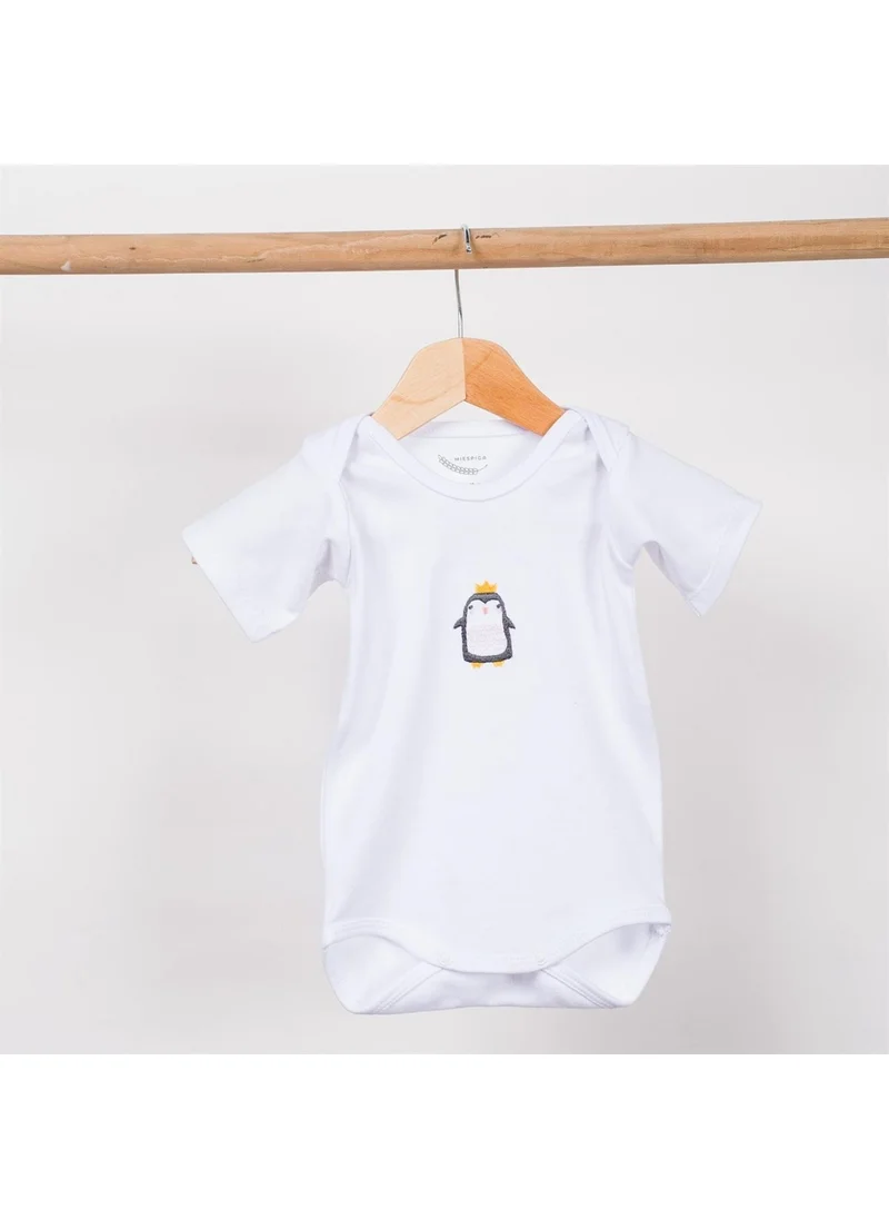 ميسبيغا Penguin 2-Piece Short Sleeve Baby Body