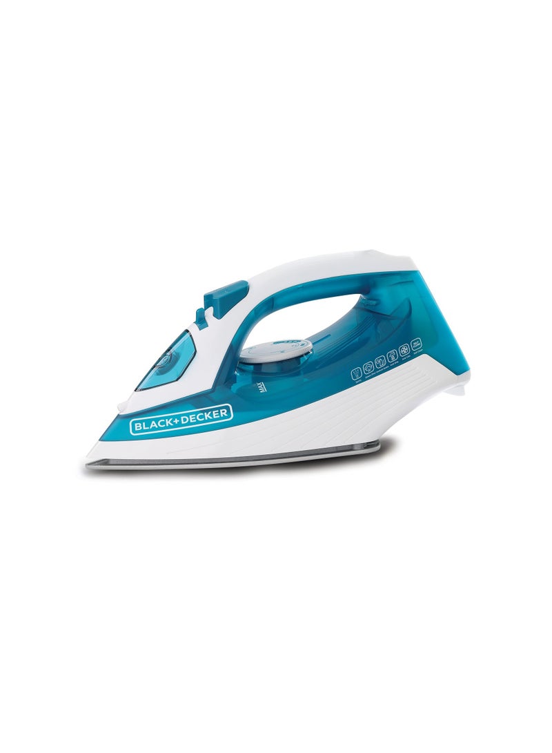 BLACK+DECKER Steam ceramic iron 1600 watts 250ML - X1575 250 ml 1600 W X1575 multicolor - Image 1