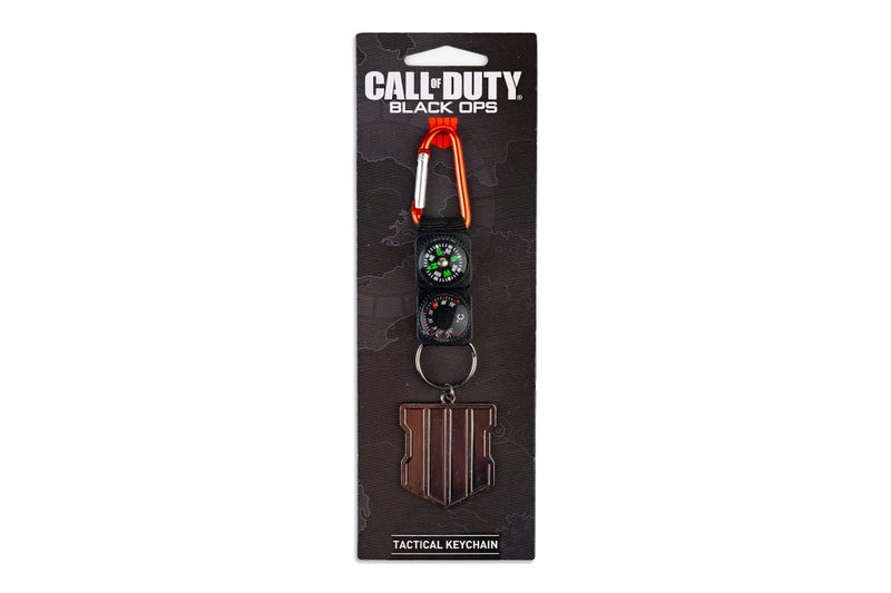 Exquisite Gaming Call of Duty: Black Ops 4 Logo & Keychain Compass Navigation Set | Includes Thermometer, Compass, & Black Ops 4 Shield Emblem - Image 2