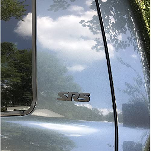 HUAPX 3D SR5 Metal Emblem,2Pack Replacement for 4Runner Accessories Badge Decal Emblem Fender Compatible with 4Runner Tacoma Tundra Highlander Car Trunk Sticker Kit (Not Overlay) - Image 5