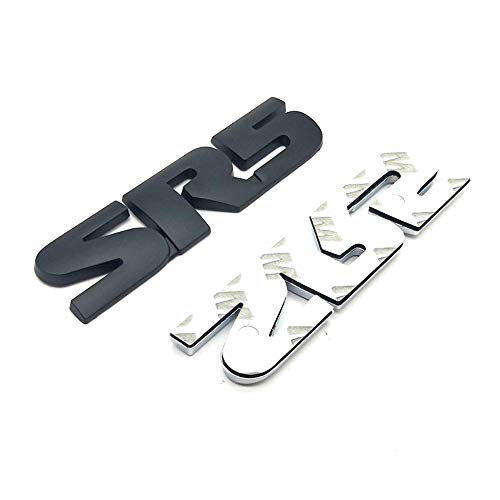 HUAPX 3D SR5 Metal Emblem,2Pack Replacement for 4Runner Accessories Badge Decal Emblem Fender Compatible with 4Runner Tacoma Tundra Highlander Car Trunk Sticker Kit (Not Overlay) - Image 3