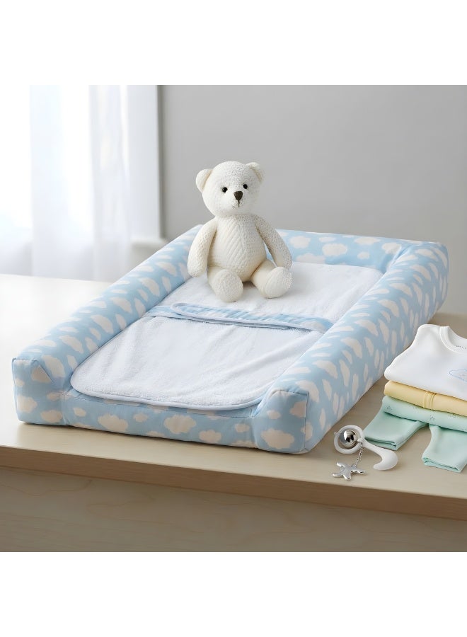 Mamas One Baby Changing Mat with Safety Strap and Soft Removable Cover - Image 1