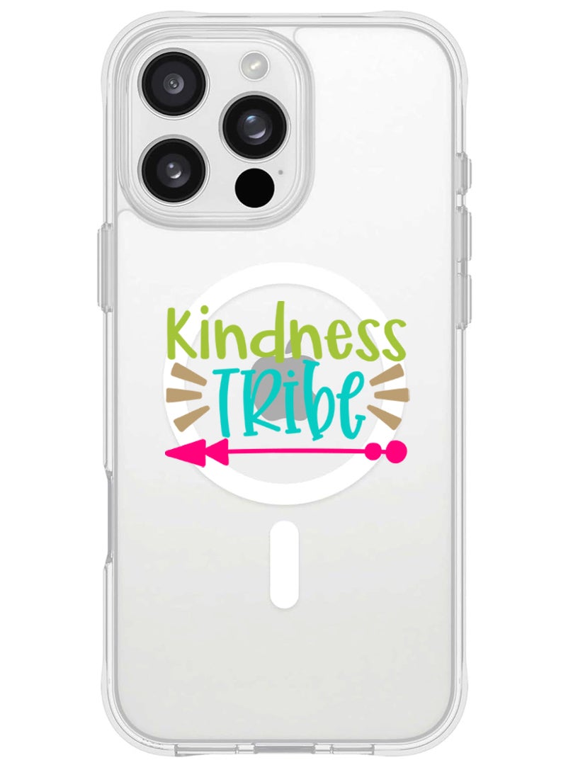 Theodor iPhone 16 Pro Magsafe Magnetic Case for iPhone Compatible with Wireless Charging, Shockproof Phone Bumper Cover - Kindness Tribe - Image 1