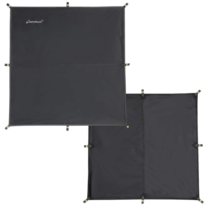 Clostnature Waterproof Camping Tarp for Tent - Ultralight Hammock Rain Fly for Backpacking, Heavy Duty Camping Hiking Awning Lightweight Rain Tarp Tent Shelter Camp Gear Must Haves - Image 4