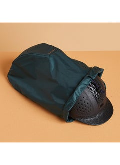 FOUGANZA Horse Riding Fold-Down Helmet Bag - Green  - Image 1