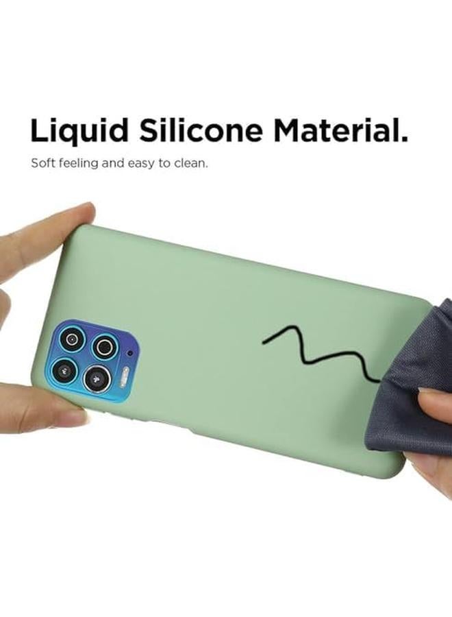 إيروريكس جراب متوافق مع هاتف Infinix Hot 40 40 Pro جراب من جل السيليكون السائل TPU جراب واقٍ كامل الجسم ناعم الملمس مناسب لهاتف Infinix Hot 40 40 Pro غطاء مقاوم للصدمات أخضر - Image 3