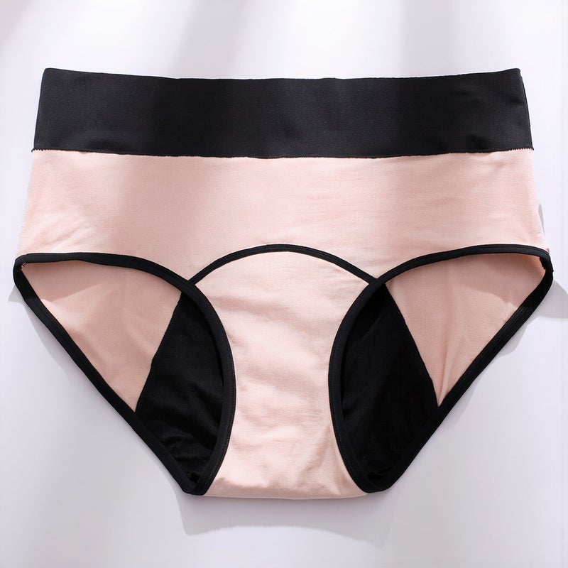 High Waist Period Panties Soft Cotton Leakproof Menstrual Underwear for Women XS-2XL - Image 5