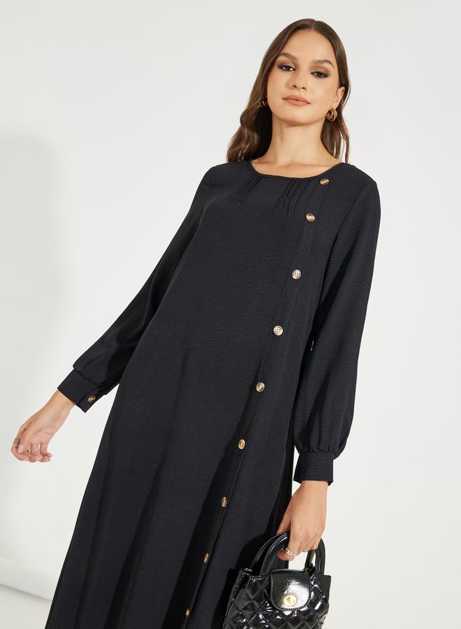 Take Two Button-Front Maxi Dress - Image 2