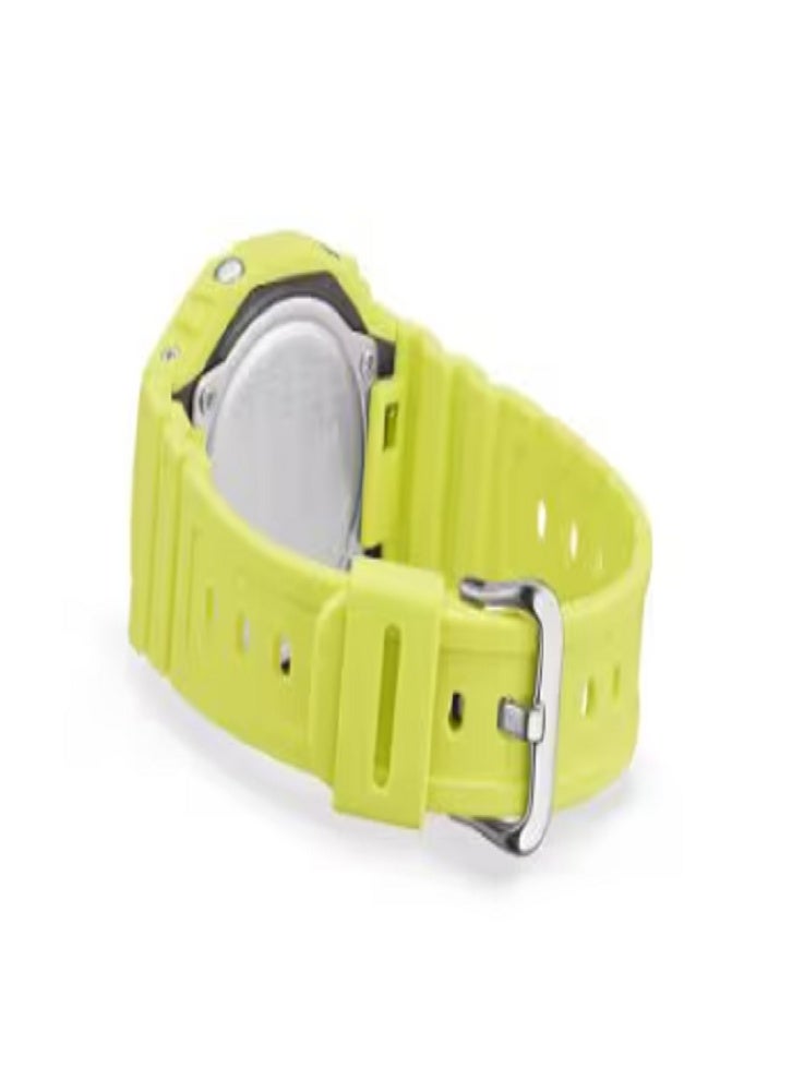 كاسيو جي شوك GA-2100-9A9DR: أصفر نيون "CasiOak" - Image 3