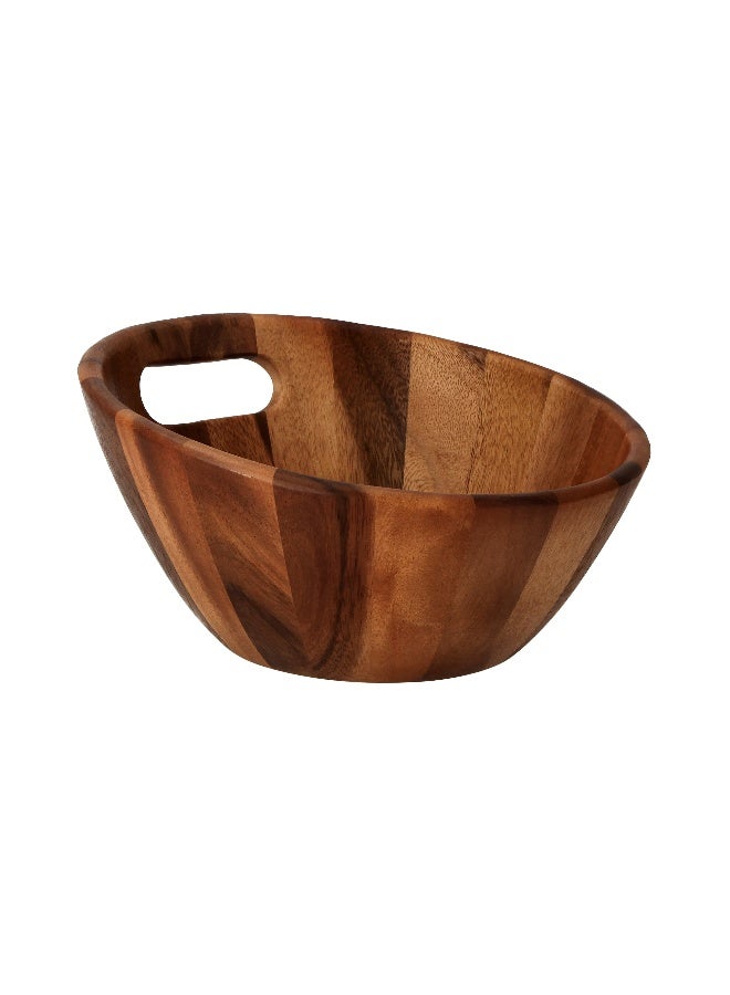 BILLI Billie Acacia Wood Bowl With Handle - Image 2
