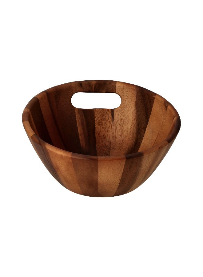 BILLI Billie Acacia Wood Bowl With Handle - Image 1