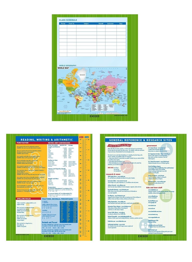 Exceed 5-Subject Single Line Notebook With Red Cover - Image 4