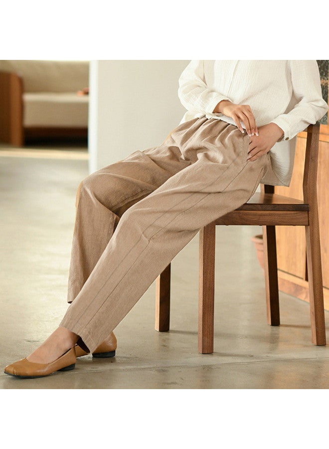 XINYANG Thin Slim-fit Pants For Women 2025 Summer Casual Straight-leg Cargo Pants Trendy Petite Workwear Trousers - Image 4