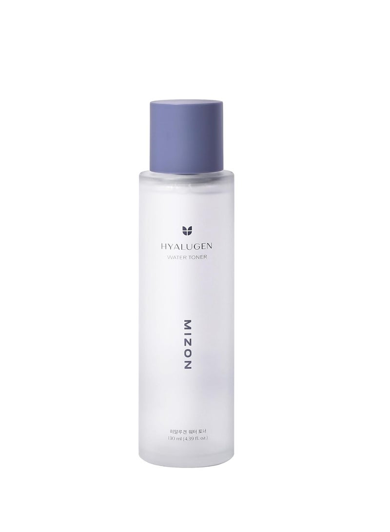 MIZON Hyalugen Water Toner for Deep Hydration and Better Skin Texture with Marine Collagen and Hyaluronic Acid Total Care Korean Skincare - 130 ml - Image 1