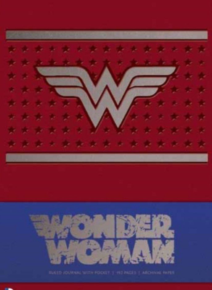 Wonderwoman Hardcover Ruled Journal 