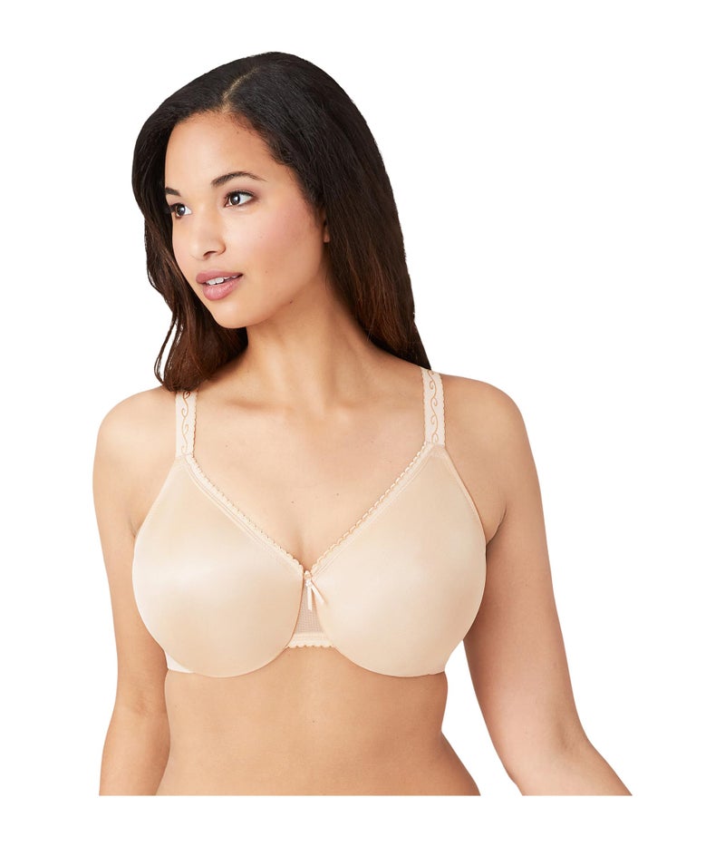 Wacoal Women's Simple Shaping Unlined Full Coverage Minimizer Bra, 857109, Naturally Nude, 44D - Image 2