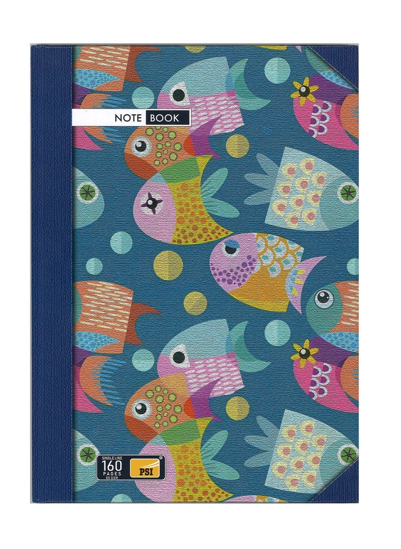 Psi - A4 Size Hard Cover Notebook With 160 Pages - Image 1