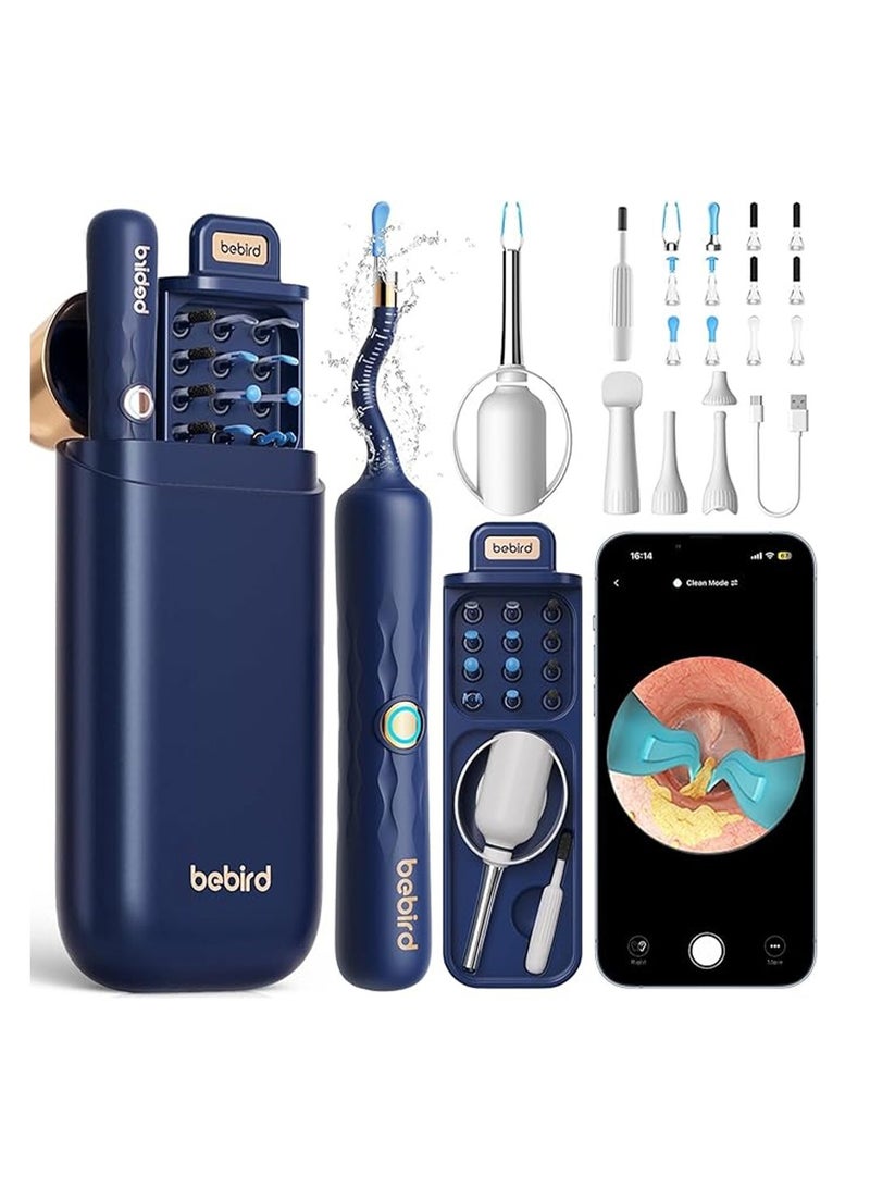 BEBIRD Earsight Plus R37R Smart Ear Wax Removal Tool with 1080P HD Camera & WiFi – Wireless Visual Ear Cleaner Kit with 13-Piece Tips (Tweezers, Scooper, Scraper, Sponge) for Safe & Pain-Free Ear, Nose, Teeth, Skin & Pet Care – Rechargeable, App-Controlled, Family & Kids Friendly - Image 4