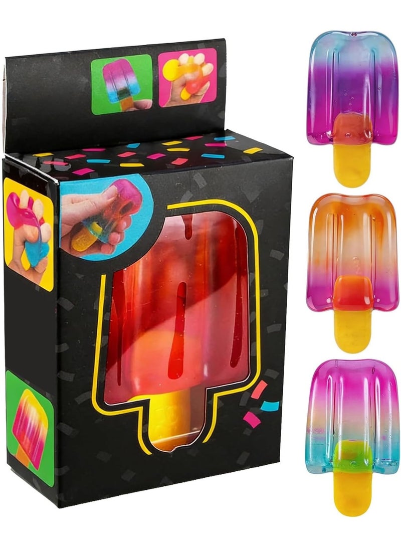 ATRJSZ Soft Malleable Stress Ball with Realistic Dessert Design - Sensory Squishy Toy for Children Adults, Ideal for Stress Relief, Concentration, Home, School, Office, Gift for Easter - Image 1