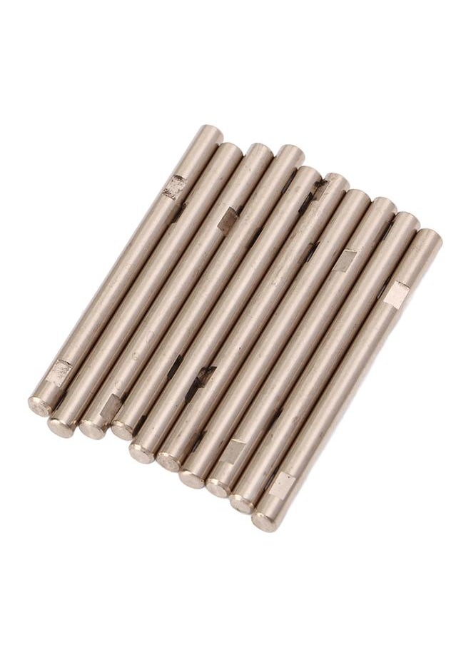Thoraya 10pcs 53.2mm RC Brushless Motor Shaft 4mm Diameter Stainless Steel Rod Shaft with 4 Flat Positions for RC Car Boat  - Image 3