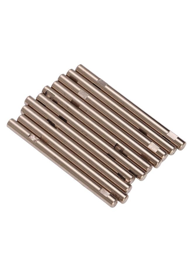 Thoraya 10pcs 53.2mm RC Brushless Motor Shaft 4mm Diameter Stainless Steel Rod Shaft with 4 Flat Positions for RC Car Boat  - Image 2