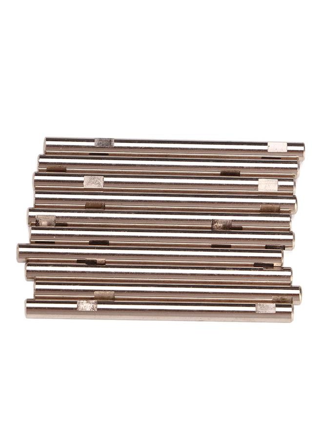 Thoraya 10pcs 53.2mm RC Brushless Motor Shaft 4mm Diameter Stainless Steel Rod Shaft with 4 Flat Positions for RC Car Boat  - Image 1