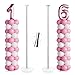TEKXYZ Telescoping Balloon Stand Set of 2 15ft to 7ft Free Adjustable Metal Balloon Column Stand for Party Decorations - Image 3