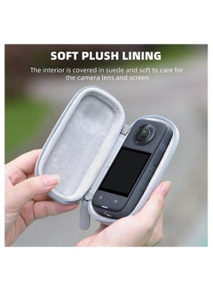 Generic Mini Storage Bag for Insta360 X2/X3, Portable Protective Case Cover Carrying Shell Box Skin for Insta360 X3 / X2 Sports Action Camera Accessories  - Image 2